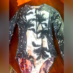 Maaji reversible one piece long sleeve size M